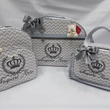 Kit Bolsas Bebê Menino no Jardim Tiete
