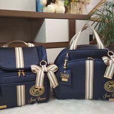 Kit Bolsa e Mochila com o Nome do Bebê em Bairro do Limão